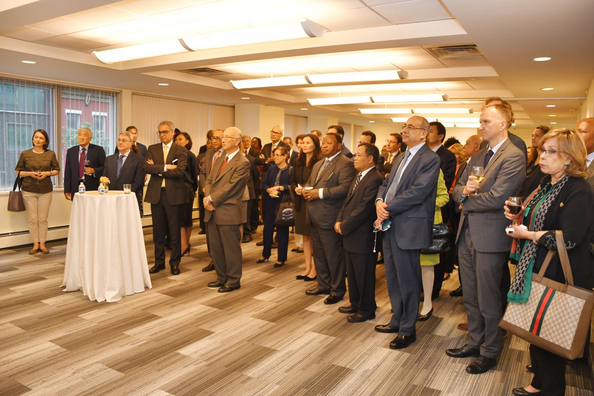 Permanent Representative of Sri Lanka to the UN bids farewell to his